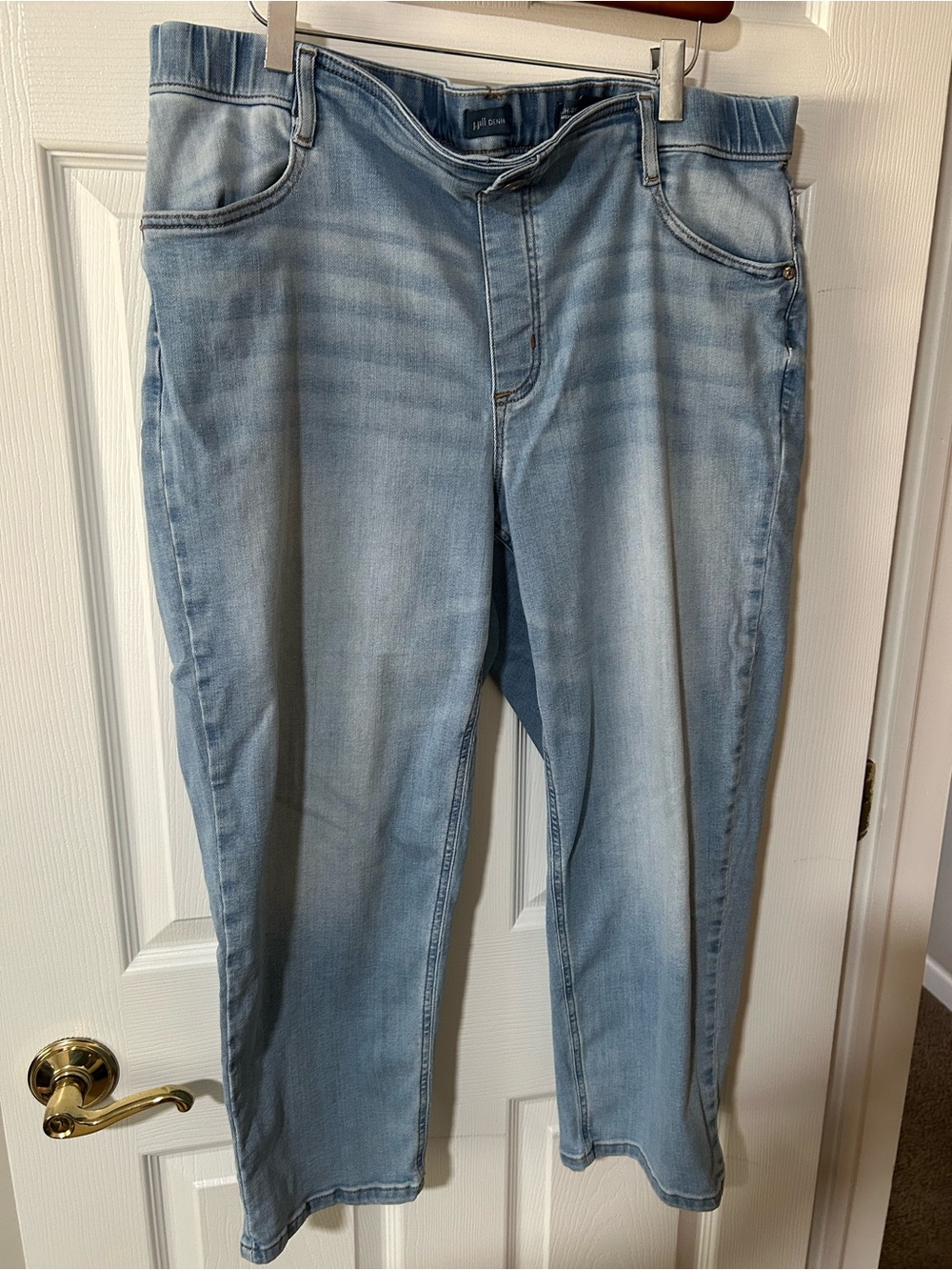 J Jill Denim Straight Leg Crops - Women’s 18R
